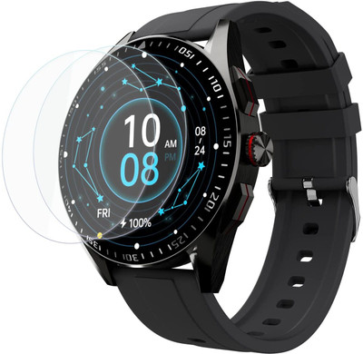 LIGHTWINGS Screen Guard for Fire-Boltt Invincible Plus 1.43 inch Smart Watch(Pack of 2)