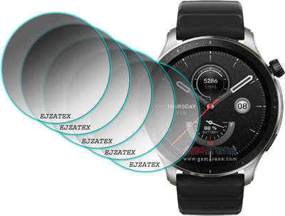 ejzatex Screen Guard for AMAZFIT GTR 4 SMARTWATCH(Pack of 5)