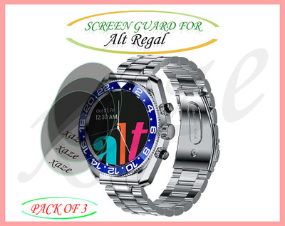 XAZE Screen Guard for Alt Regal Smartwatch(Pack of 3)