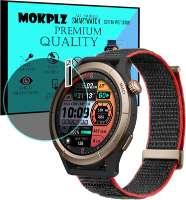 MOKPLZ Screen Guard for AMAZFIT CHEETAH PRO SMARTWATCH(Pack of 1)