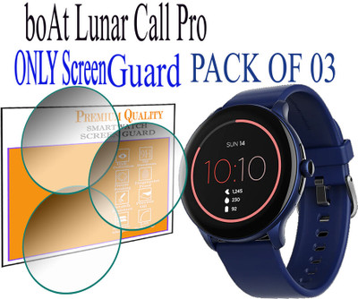 daffin Screen Guard for boAt Lunar Call Pro(Pack of 3)