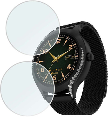 MOKPLZ Screen Guard for BOAT ENIGMA GEM SMARTWATCH(Pack of 2)
