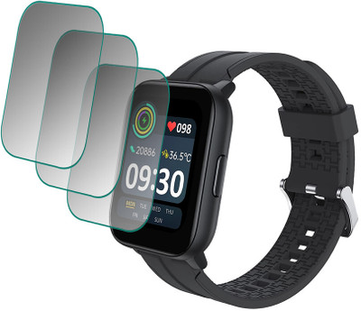 hirdesh Screen Guard for Realme TechLife Watch SZ100(Pack of 3)