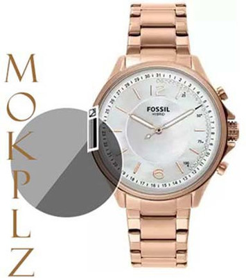MOKPLZ Screen Guard for FOSSIL SADIE ROUND HYBRID WHITE DIAL(Pack of 1)