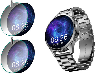 HIDEOUS Screen Guard for NOISEFIT HALO PLUS(Pack of 2)