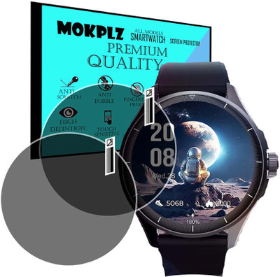 MOKPLZ Screen Guard for BEATXP VEGA NEO SMARTWATCH(Pack of 2)