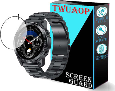 TWUAOP Screen Guard for FIRE BOLTT DAGGER LUXE SMARTWATCH(Pack of 1)