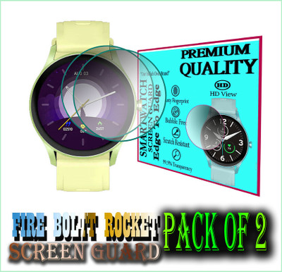 daffin Screen Guard for Fire-Boltt Rocket(Pack of 2)