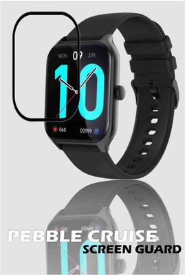 Olonga Screen Guard for PEBBLE CRUISE SMARTWATCH(Pack of 2)