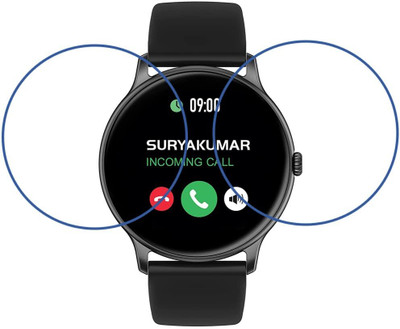 LIGHTWINGS Screen Guard for Maxima Max Pro Knight SmartWatch(Pack of 2)