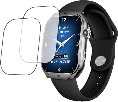 TWUAOP Screen Guard for BEATXP UNBOUND CURV SMARTWATCH(Pack of 2)