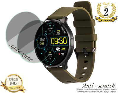 XAZE Screen Guard for Vibez Emerald Smartwatch(Pack of 2)