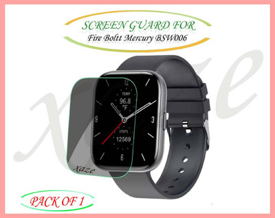 XAZE Screen Guard for Fire Boltt Mercury BSW006 Smartwatch(Pack of 1)