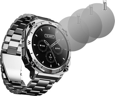 Screen Protector Screen Guard for boAt Enigma X500 SMARTWATCH(Pack of 3)
