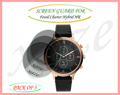 XAZE Screen Guard for Fossil Charter Hybrid HR Smartwatch(Pack of 3)