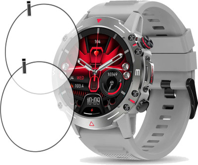 TWUAOP Screen Guard for PEBBLE COSMOS QUEST SMARTWATCH(Pack of 2)