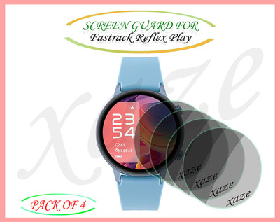 XAZE Screen Guard for Boult Striker Smartwatch(Pack of 4)