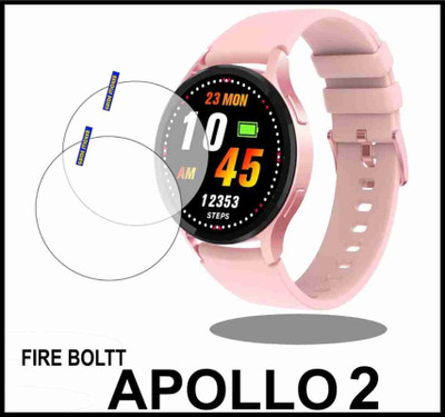 Olonga Screen Guard for FIRE BOLTT APOLLO 2 SMARTWATCH(Pack of 2)
