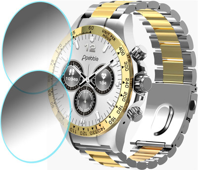 TWUAOP Screen Guard for PEBBLE ZENITH SMARTWATCH(Pack of 2)