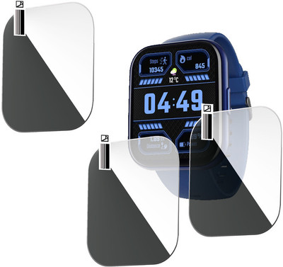 daffin Screen Guard for boAt Wave Neo Plus(Pack of 3)