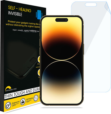 KUBERAN Screen Guard for Apple iPhone 14 Pro, Screen Protector, Scratch Guard(Pack of 2)