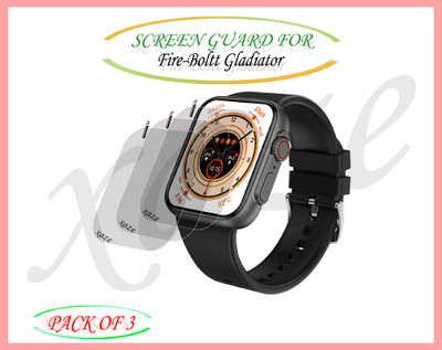 XAZE Screen Guard for Fire-Boltt Gladiator Smartwatch(Pack of 3)