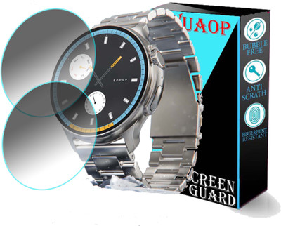 TWUAOP Screen Guard for BOULT ROVER ULTRA SMARTWATCH(Pack of 2)