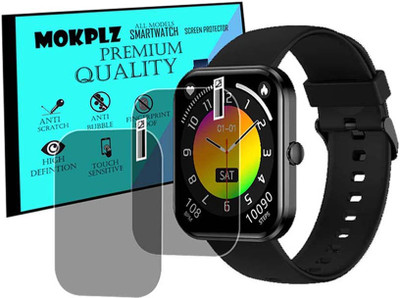 MOKPLZ Screen Guard for FIRE BOLTT TERMINATOR SMARTWATCH(Pack of 2)