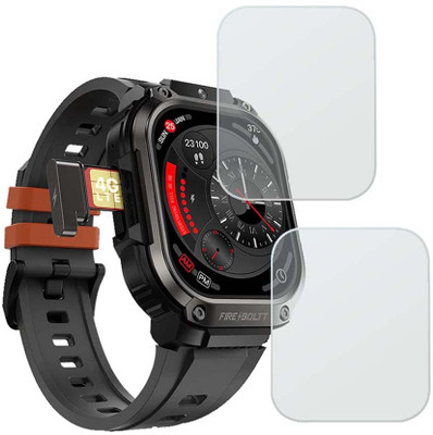MOKPLZ Screen Guard for FIRE BOLTT CLICKK SMARTWATCH(Pack of 2)