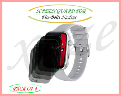 XAZE Screen Guard for Fire-Boltt Nucleus Smartwatch(Pack of 4)