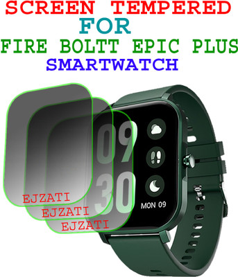 EJZATI Screen Guard for FIRE BOLTT EPIC PLUS SMARTWATCH(Pack of 3)