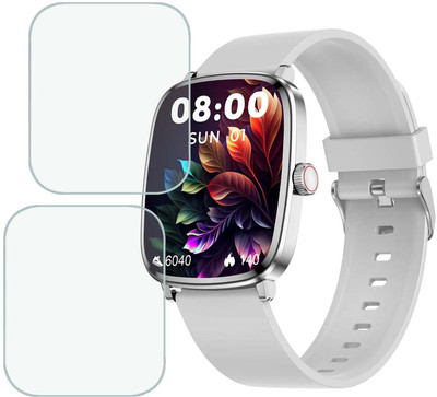 MOKPLZ Screen Guard for BEATXP UNBOUND ERO SMARTWATCH(Pack of 2)