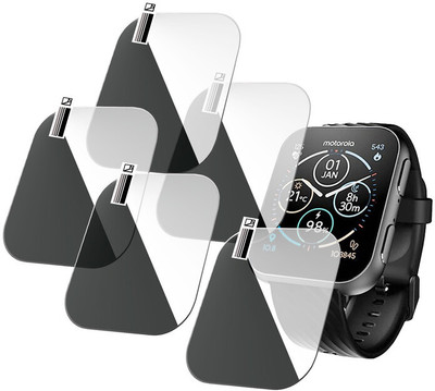 HIDEOUS Screen Guard for Motorola Moto Watch 200(Pack of 5)