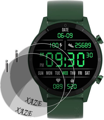 XAZE Screen Guard for Noise agile 2 buzz Smartwatch(Pack of 2)