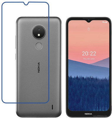 DVMART Screen Guard for 9H Crystal Clear Nokia C21(Pack of 1)