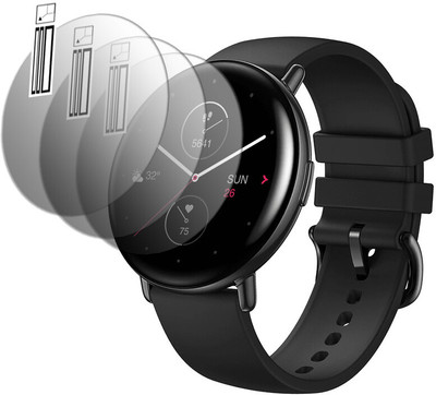 DOUMOF Impossible Screen Guard for Amazfit zepp E SCREEN GUARD(Pack of 3)