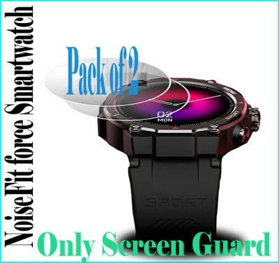 HIDEOUS Screen Guard for NoiseFit Force(Pack of 2)