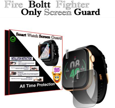 HIDEOUS Screen Guard for Fire Boltt Fighter(Pack of 2)