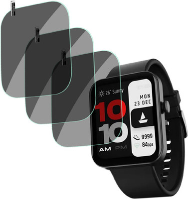 XAZE Screen Guard for boAt Wave Stride Voice Smartwatch(Pack of 3)