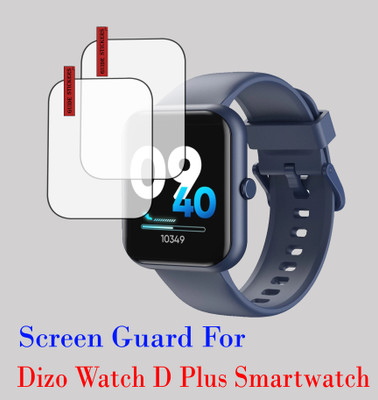 EJZATEX Screen Guard for DIZO WATCH D PLUS SMARTWATCH, SCREEN GUARD(Pack of 2)