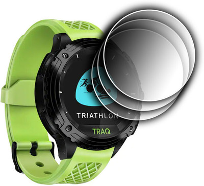 YCHROZE Screen Guard for Titan TRAQ Triathlon 1.34(Pack of 3)