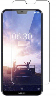 ELEF Screen Guard for Nokia 6.1 Plus Front Flexible Impossible Fiber Glass (Not Tempered Glass)(Pack of 1)