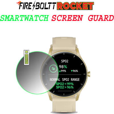 EJZATI Screen Guard for fire boltt rocket smartwatch(Pack of 1)