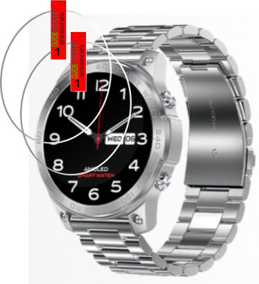 ICROMECK Screen Guard for FIRE BOLTT Dagger Luxe Smartwatch(Pack of 2)