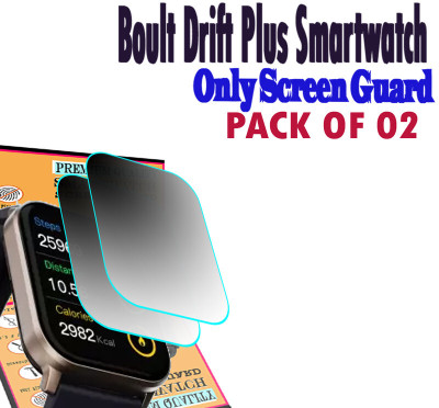 daffin Screen Guard for Boult Drift+(Pack of 2)