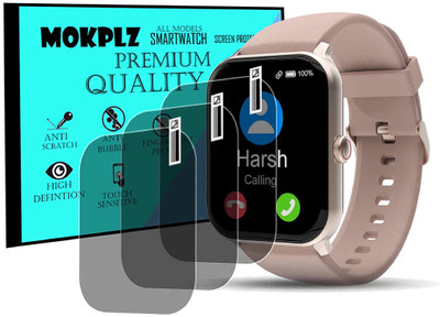 MOKPLZ Screen Guard for BEATXP MARV NEO SMARTWATCH(Pack of 3)