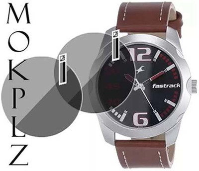 MOKPLZ Screen Guard for FASTRACK NM3123SLO5 ANALOG BLUE DIAL(Pack of 2)