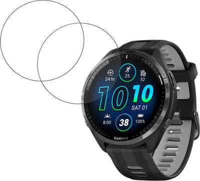 DVTECH Screen Guard for Crystal Clear Garmin Forerunner 965(Pack of 2)
