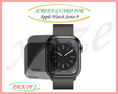XAZE Screen Guard for Apple Watch Series 9(Pack of 2)