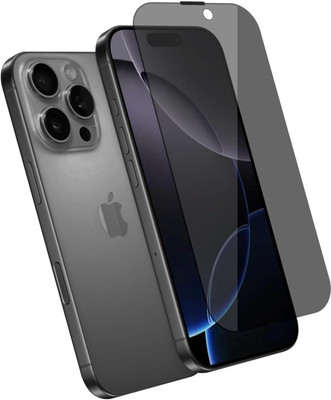 Super crest Screen Guard for Iphone 16 pro(Pack of 3)